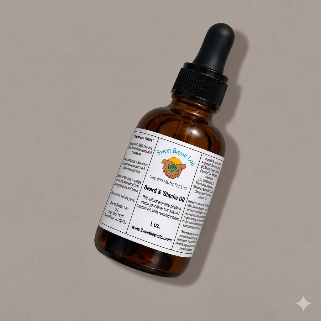 Beard & 'Stache Oil