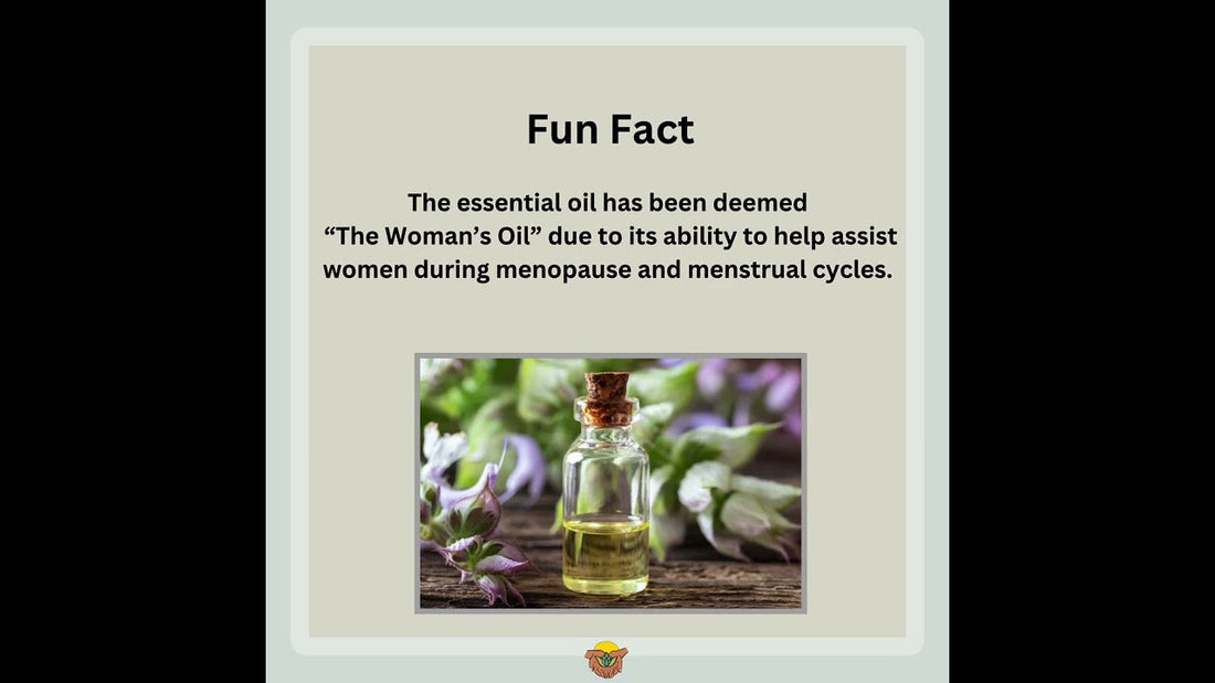 Did You Know That Clary Sage Oil Balances Hormones?!?