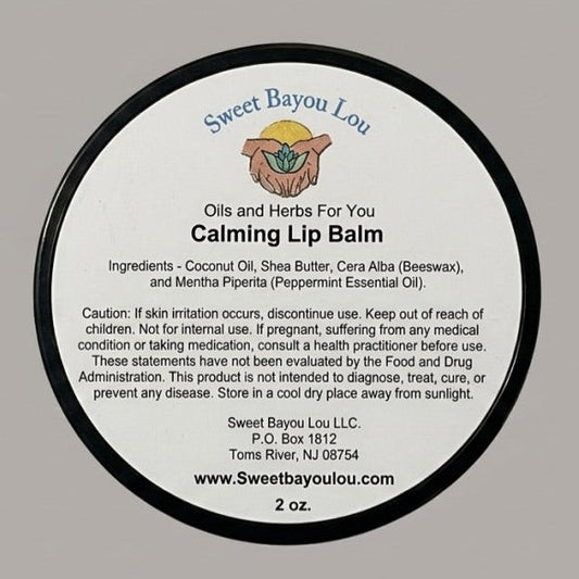 Calming Lip Balm Jar